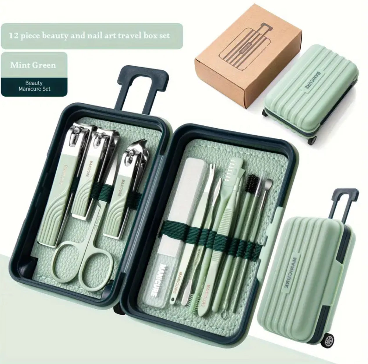 12 in 1  Pedicure /manicure nail set