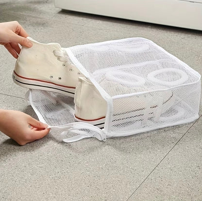 Washing machine shoe bag