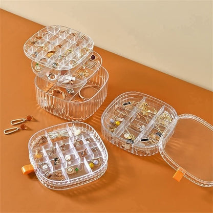 Jewellery storage box
3 layer acrylic  jewellery organiser