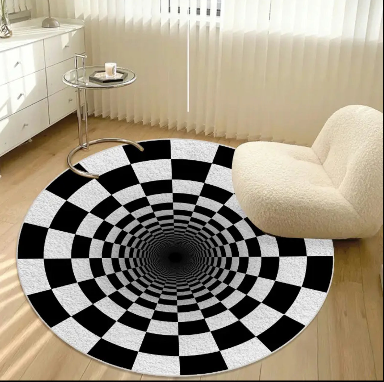 Large Round Carpet