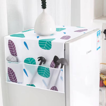 Waterproof and dust proof fridge cover