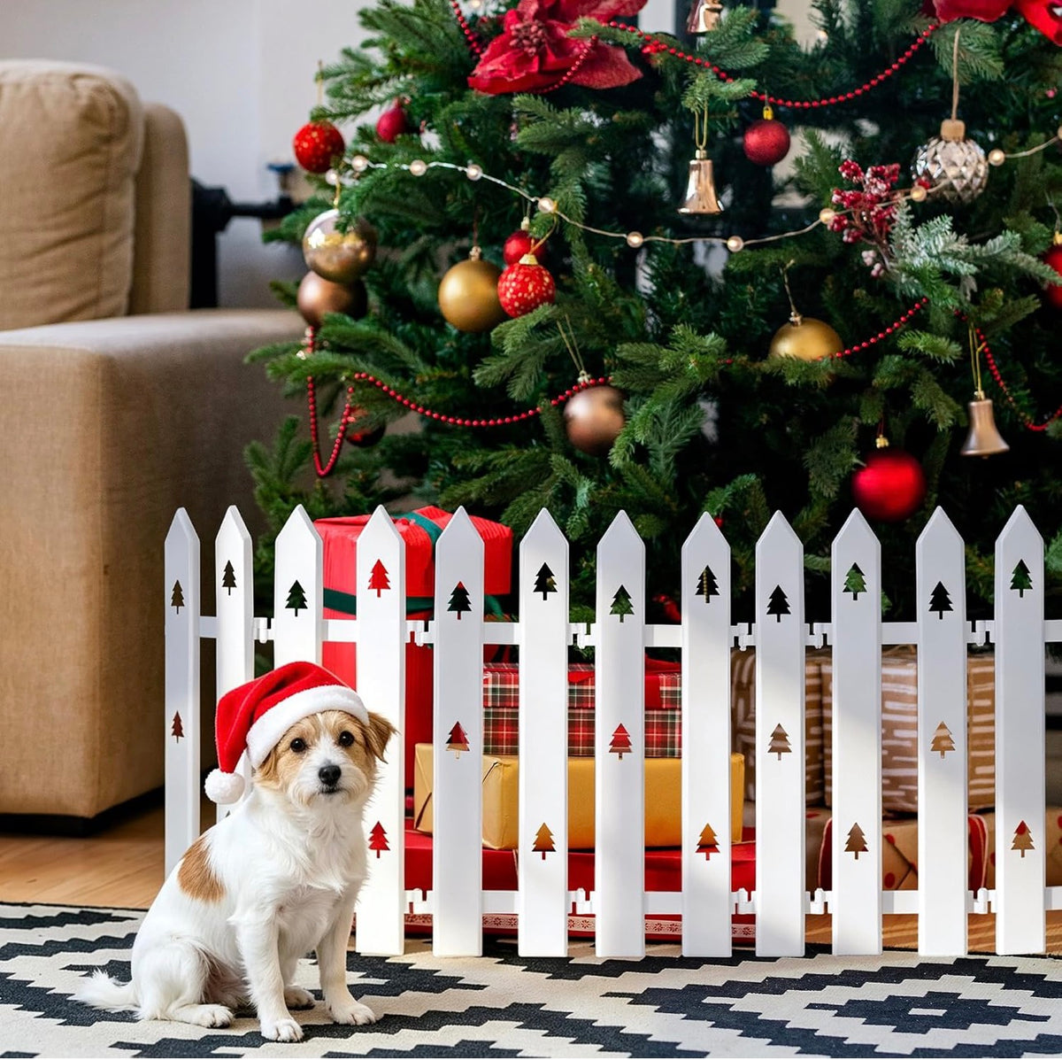 Christmas Tree Fence