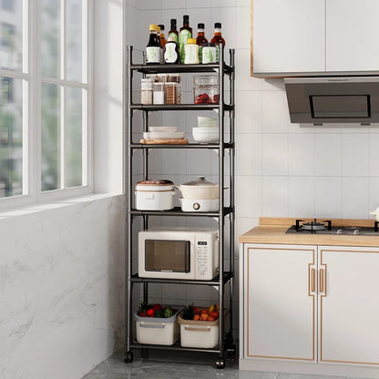 Kitchen rack trolley With wheels