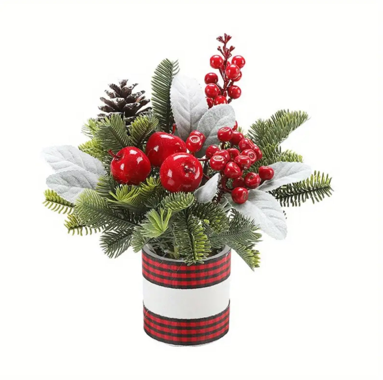 1Pcs Tabletop Exquisite Mini  Christmas Tree Stump