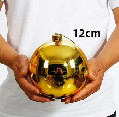 Large 12 cm Christmas Decor Ball