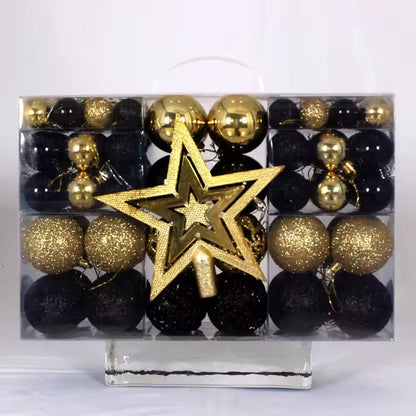 101 Pcs Christmas tree decor balls Set