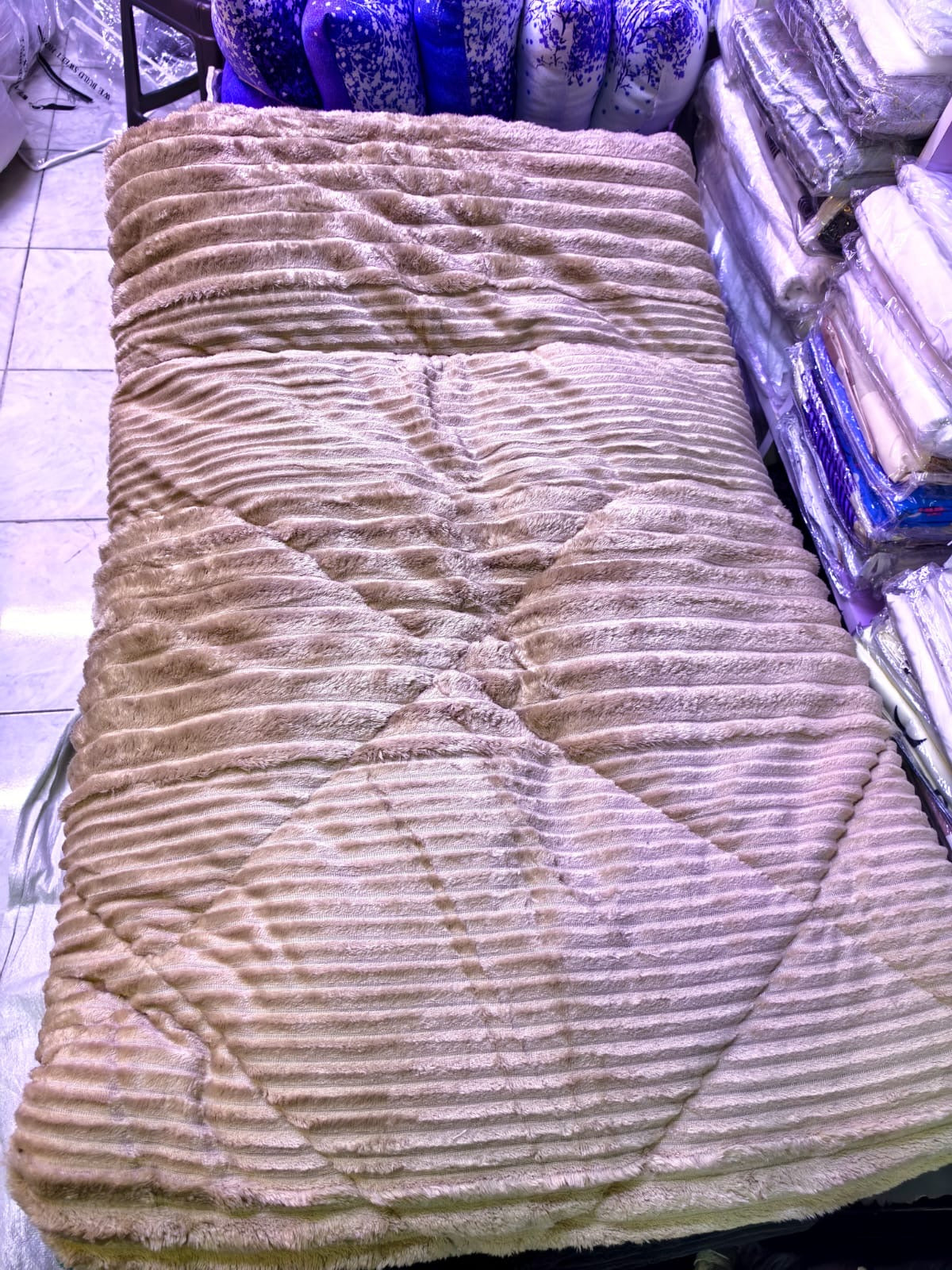 single velvet Duvet