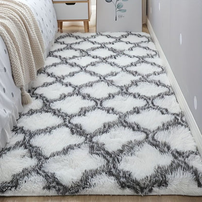 Fluffy bedside carpets