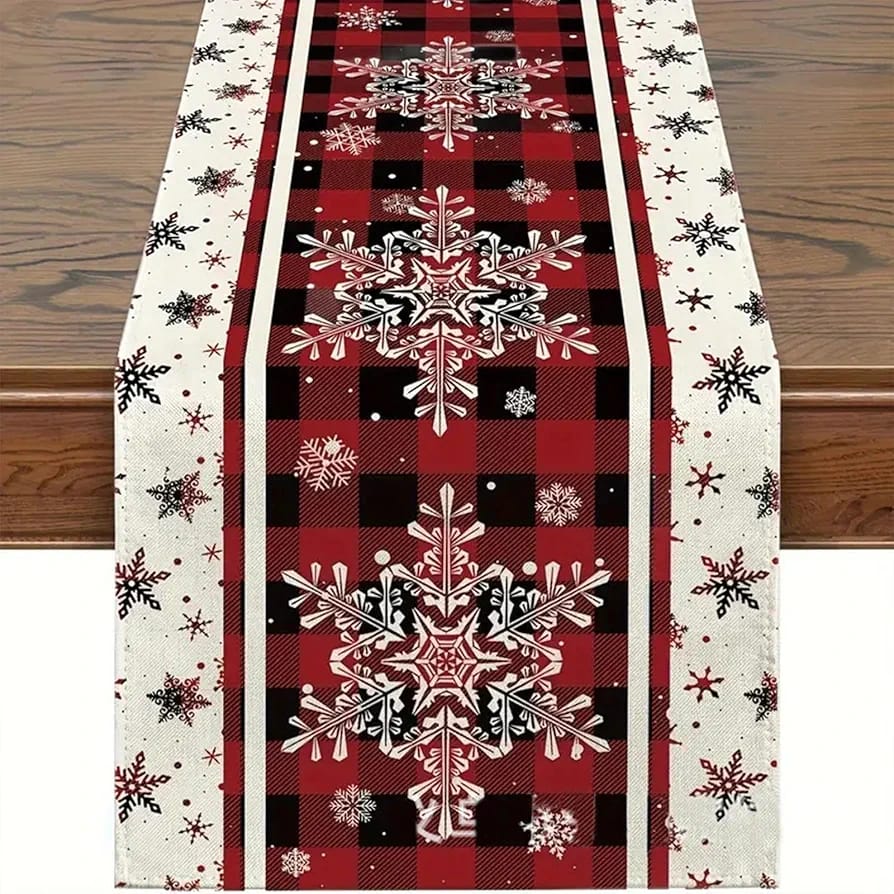 Christmas themed table runner