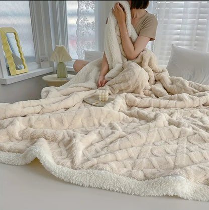 Heavy fleece blanket