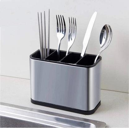 compartment Stainless Steel Cutlery Organizer