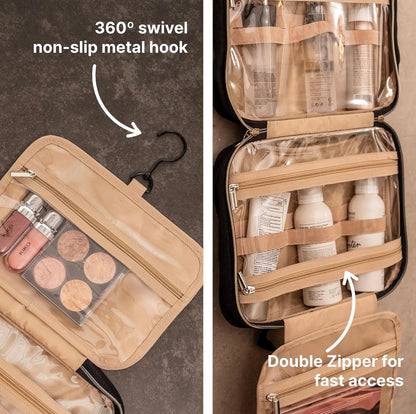 Hanging large capacity travel toiletry bag/ Make up bag