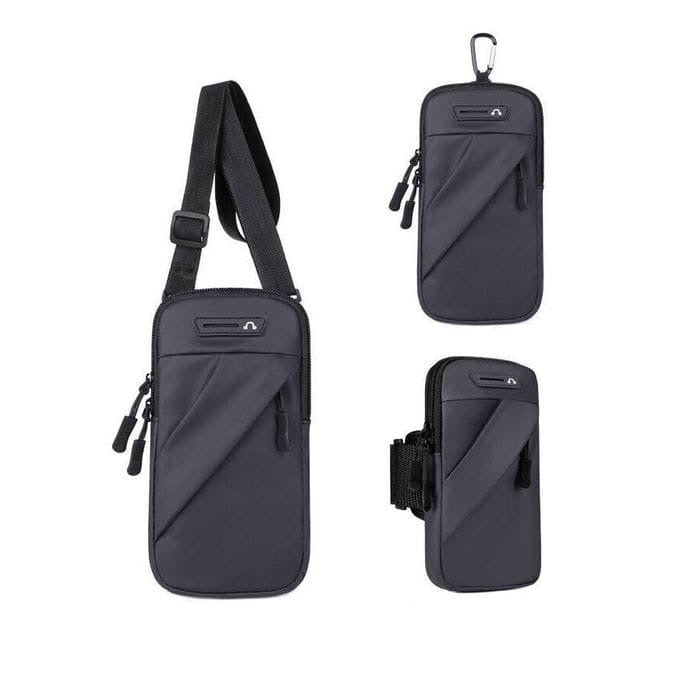 Waterproof sports armband phone holder for running, exercise and workouts