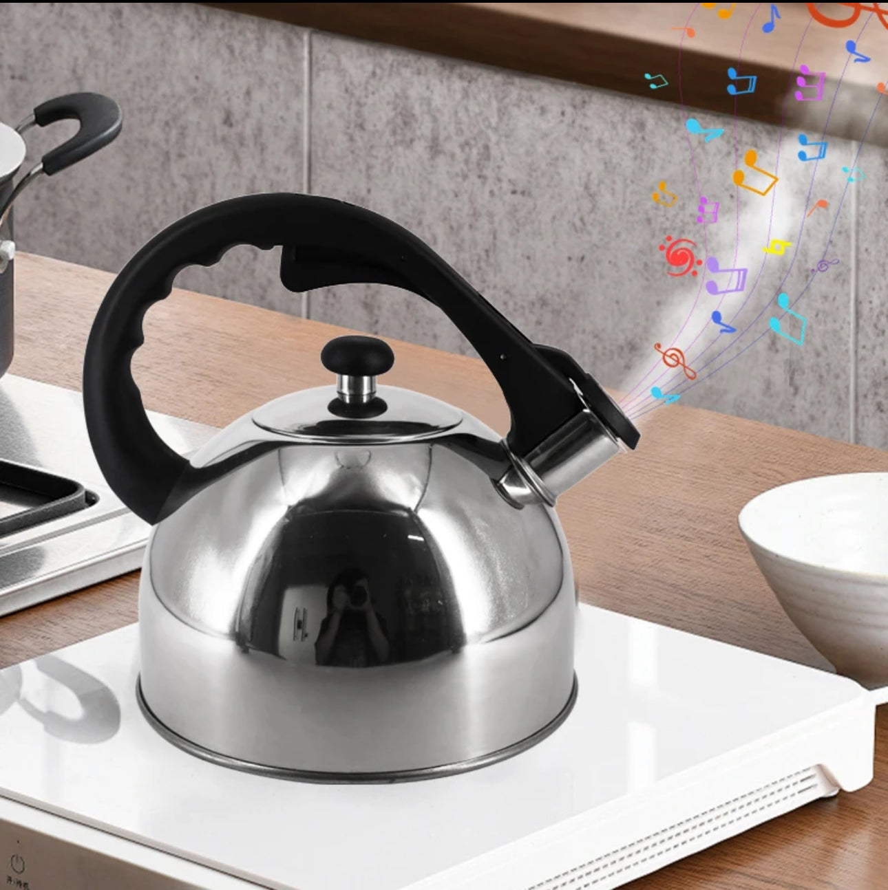 Stainless steel WHISTLING KETTLE