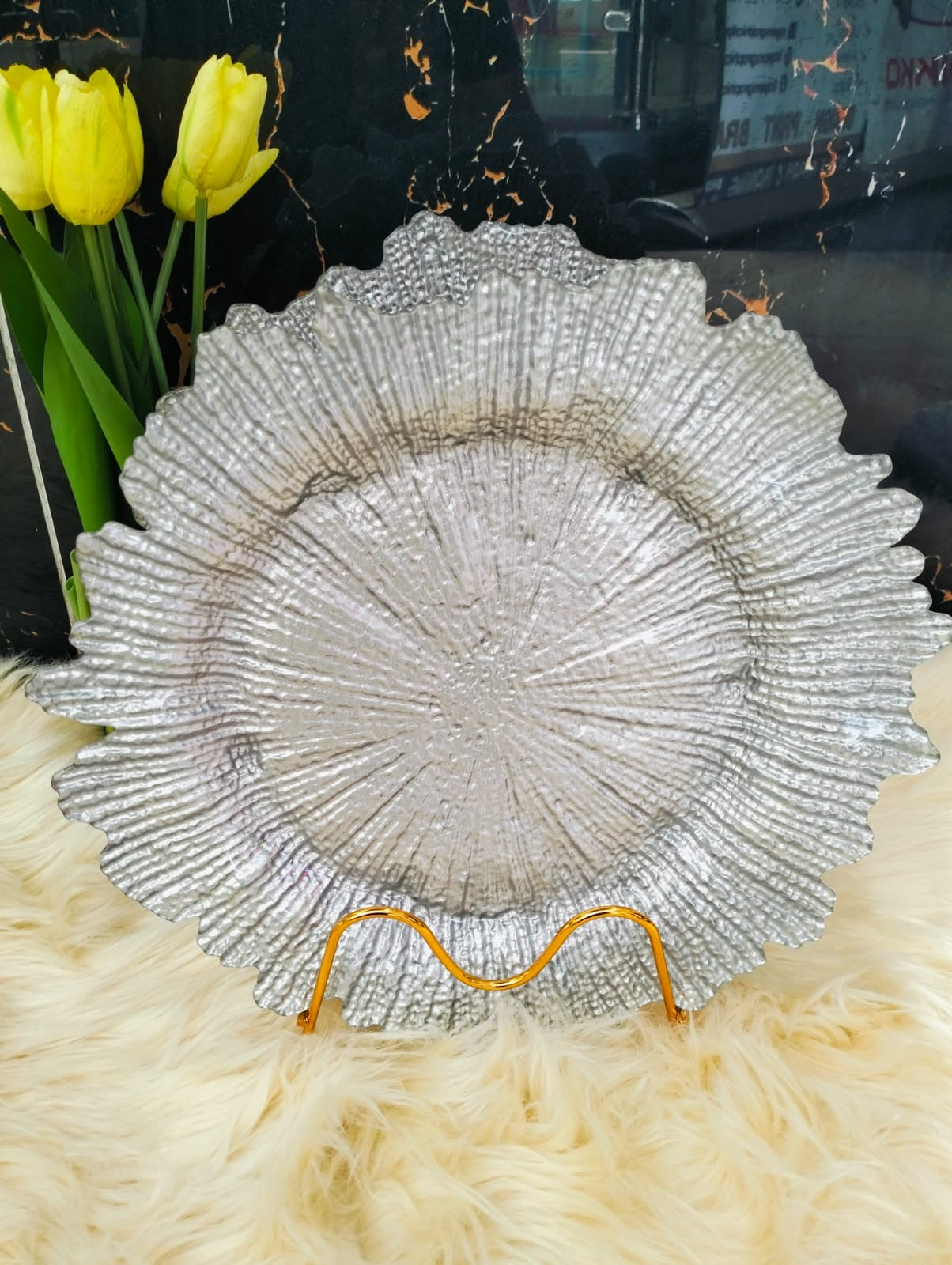 Glass Charger plates