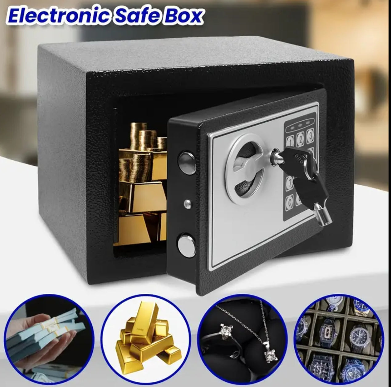 Electronic Mini Safe Box