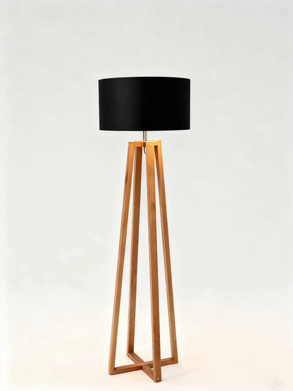 Wooden Floor Lamp