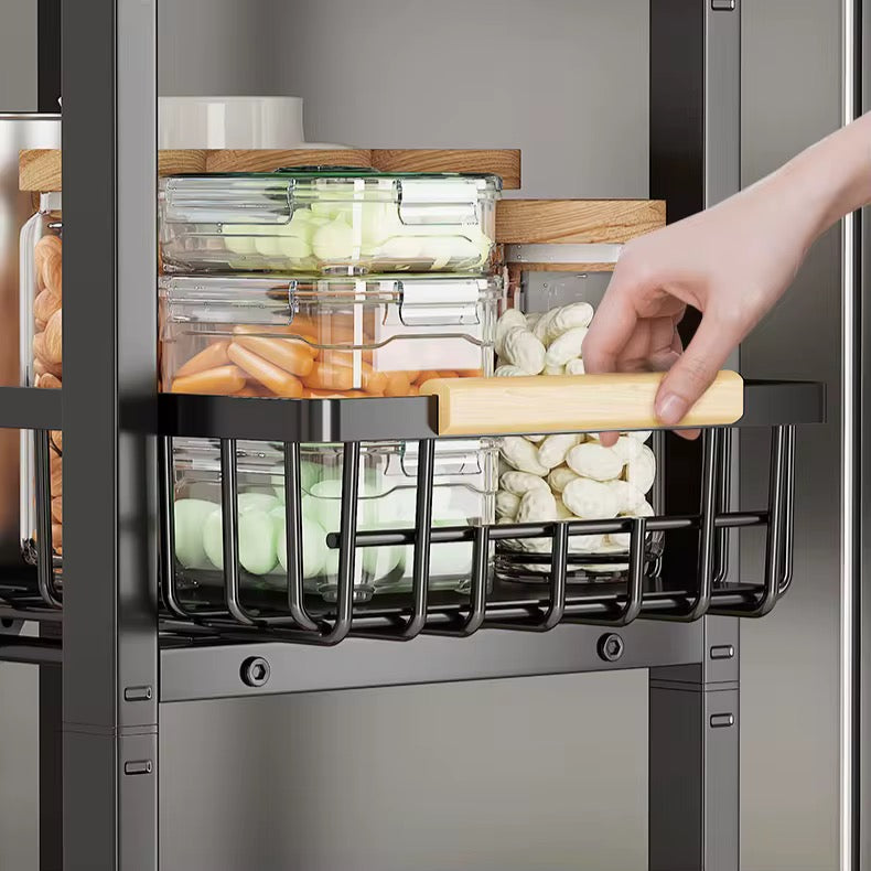 4 layer multifunctional rack