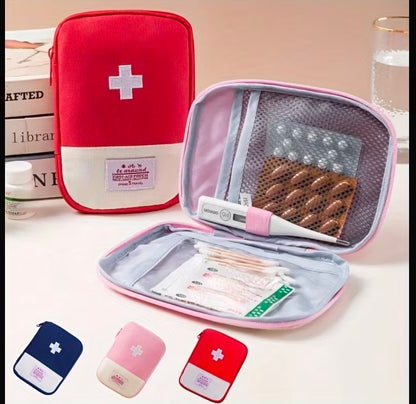 Portable first aid pouch
Medicine /pills travel bsg
