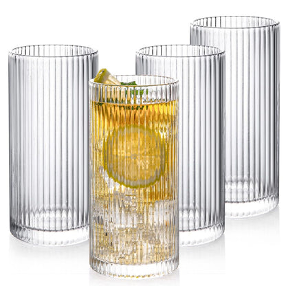 335ml DELI Vertical stripe Highball glass