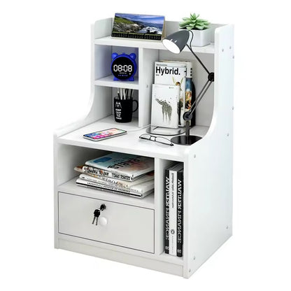Modern bedside table storage cabinet
