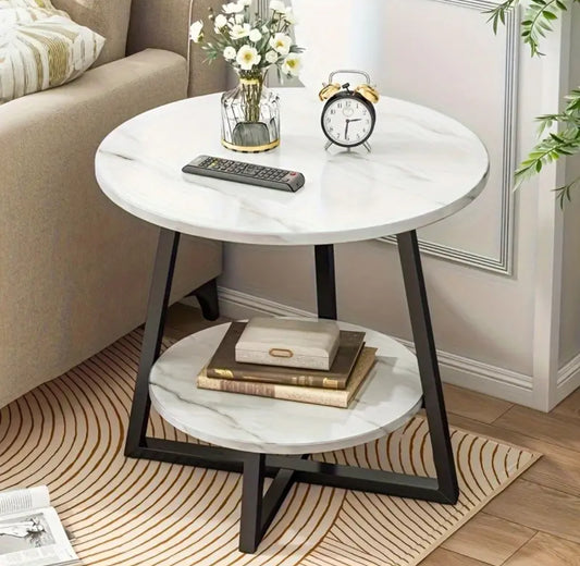 luxury double layered coffe side table