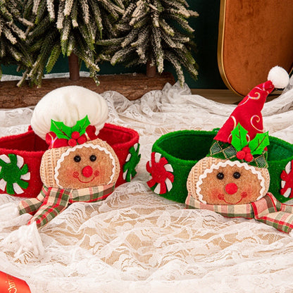 Festive Cookies Man Curtain Tiebacks