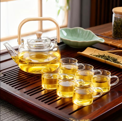 Luxury Glass Tea Set
