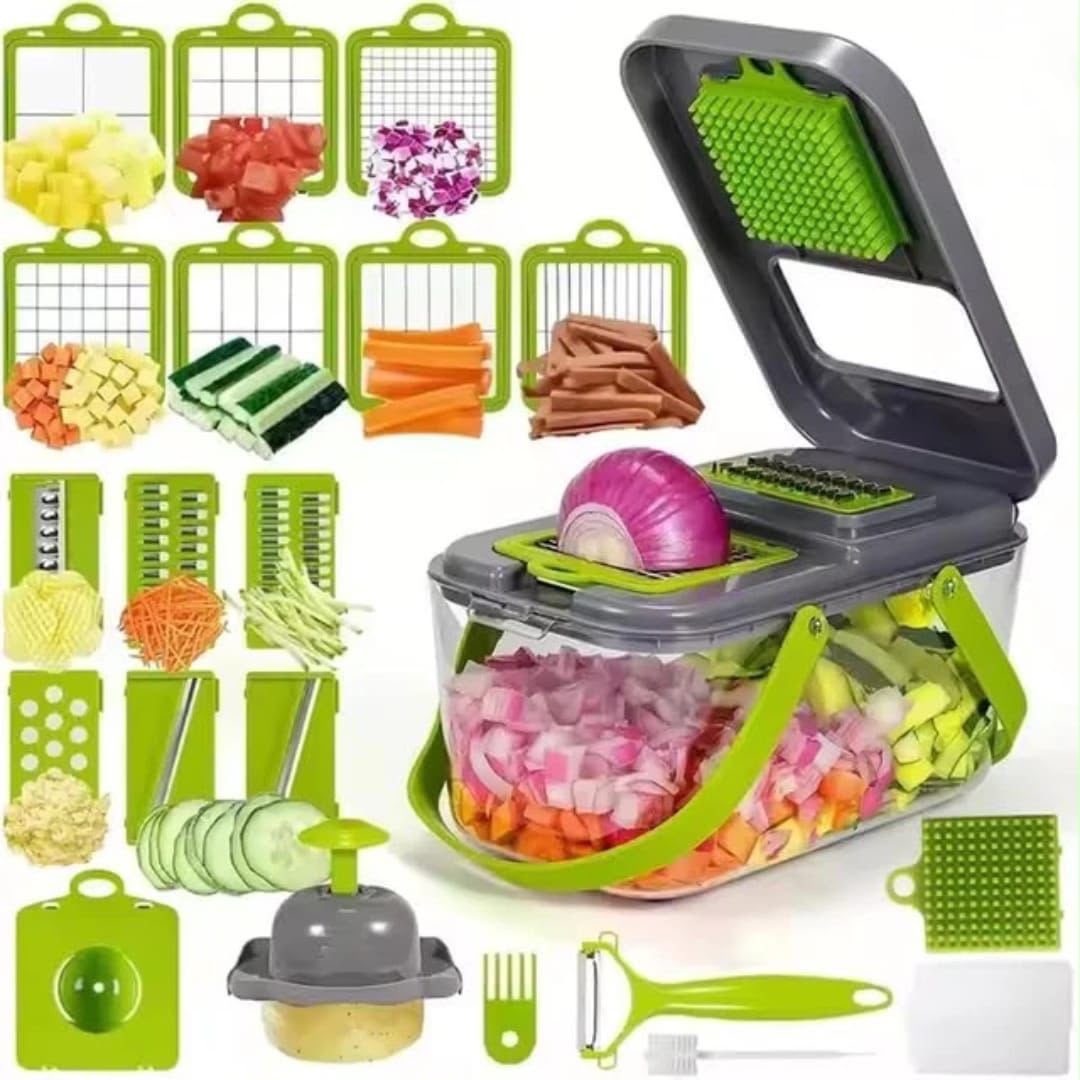 22pcs  Multifunctional Vegetable Cutter
