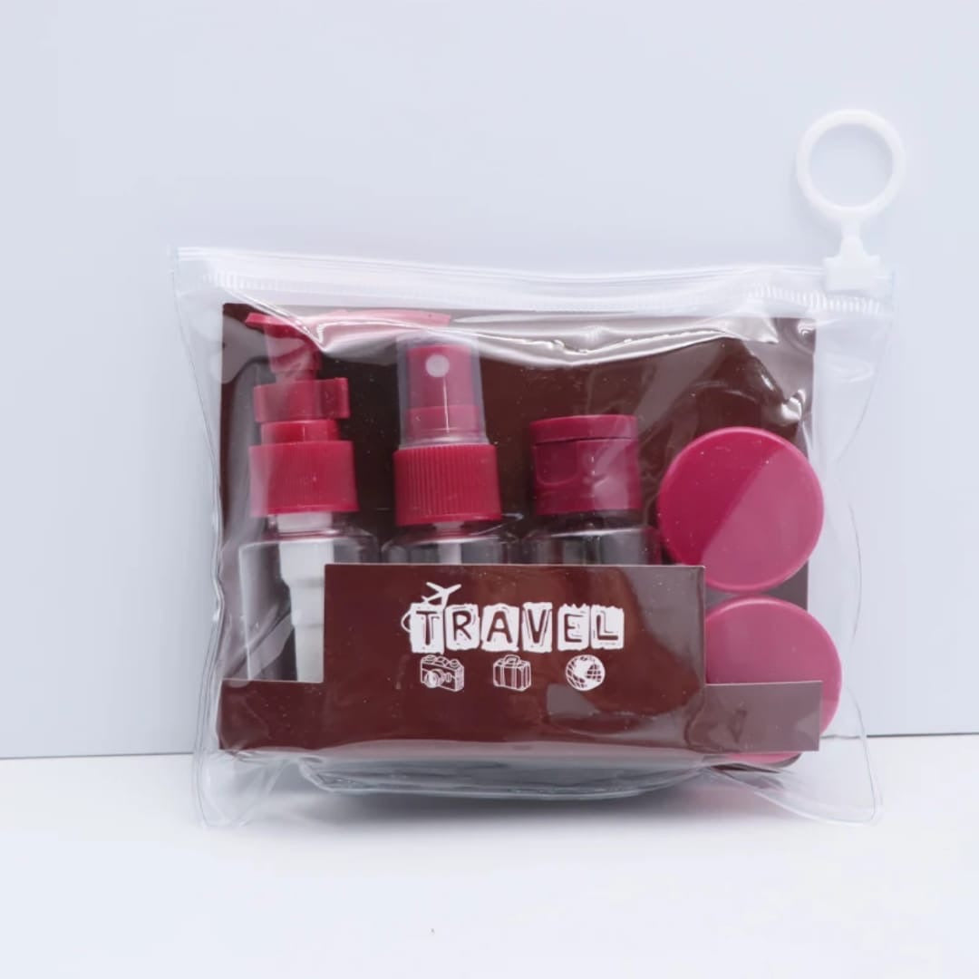 Cute 7pcs travel set