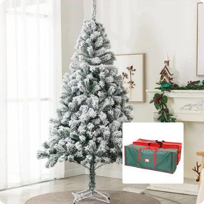 Snow flocked Christmas tree INCLUDES FREE CHRISTMAS TREE STORAGE BAG