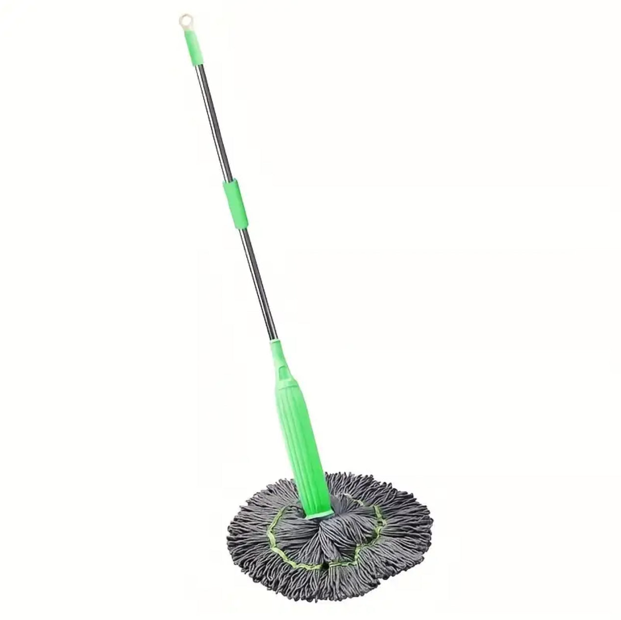 Microfiber self squeeze mop with stainless steel handle