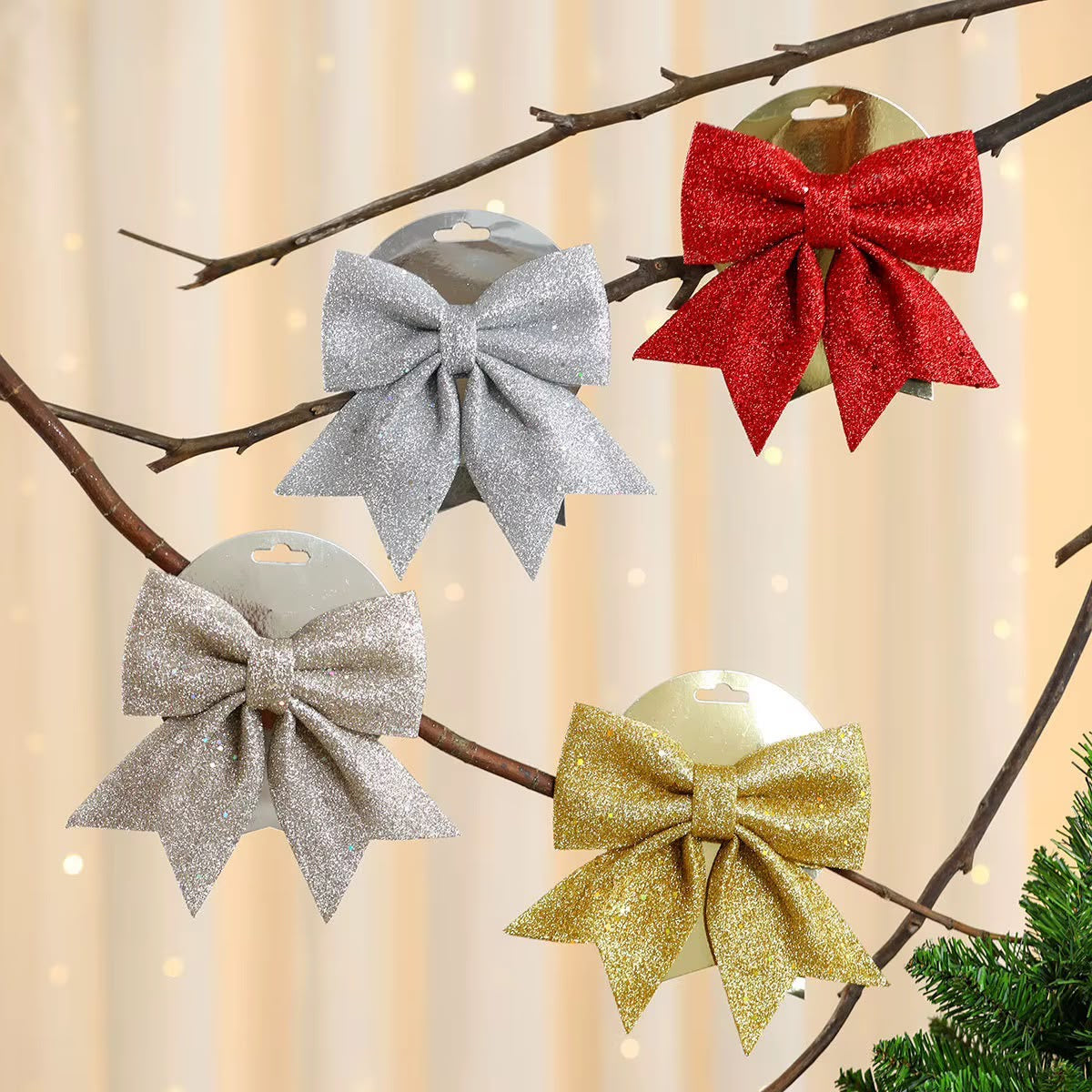 Christmas Flower  Bow