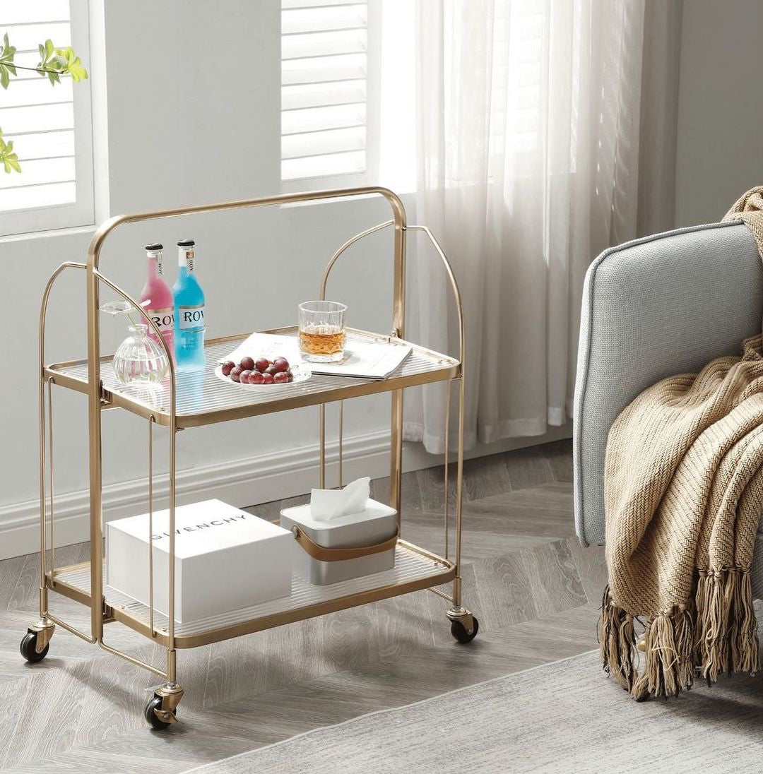 Glass Dining Cart