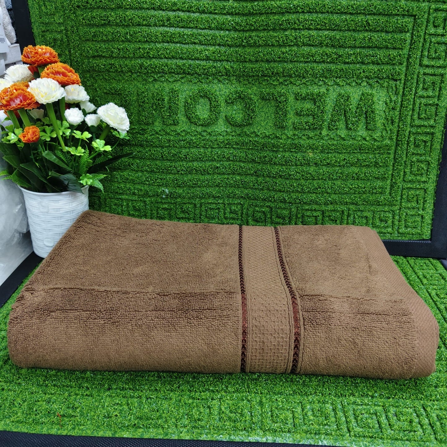 Camel large towels