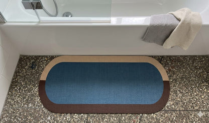 Super Absorbent oval rubber Mat