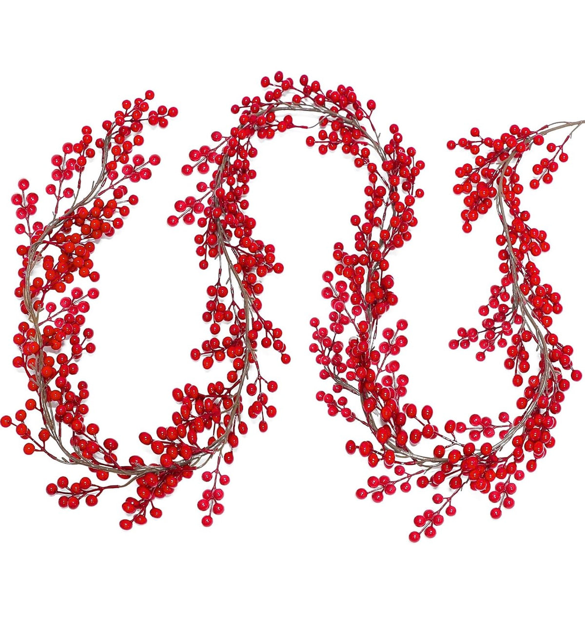 Christmas Red Berry Garland
