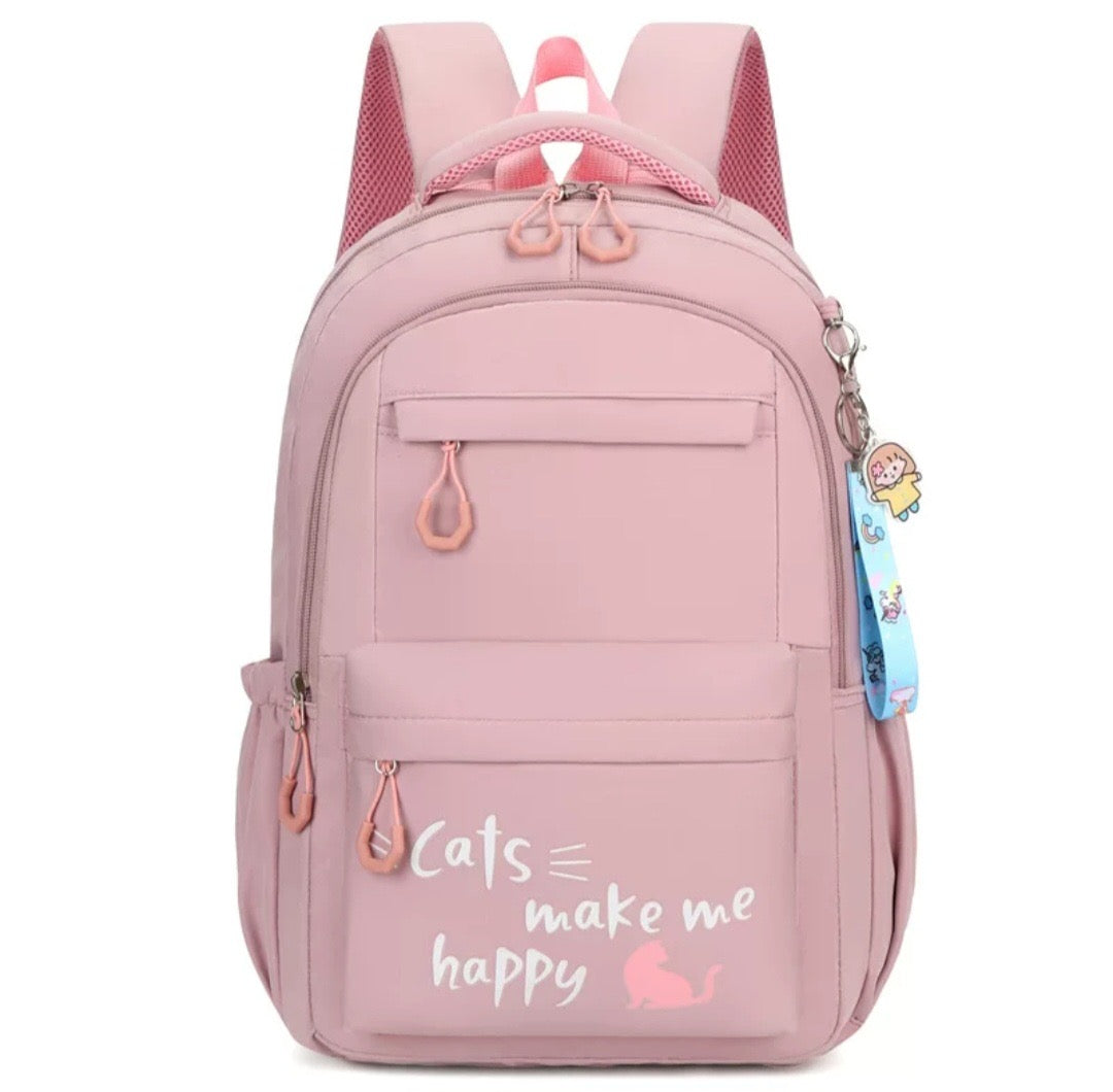 Cute Girls Backpack with a key holder.