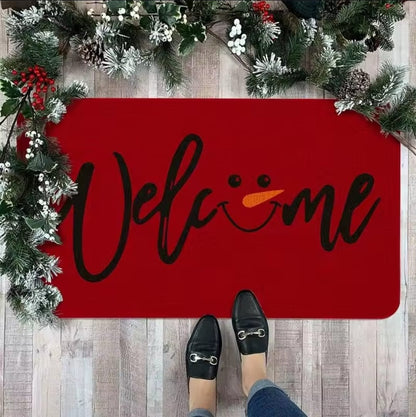 Big Size Christmas Antislip Entryway Door Mat