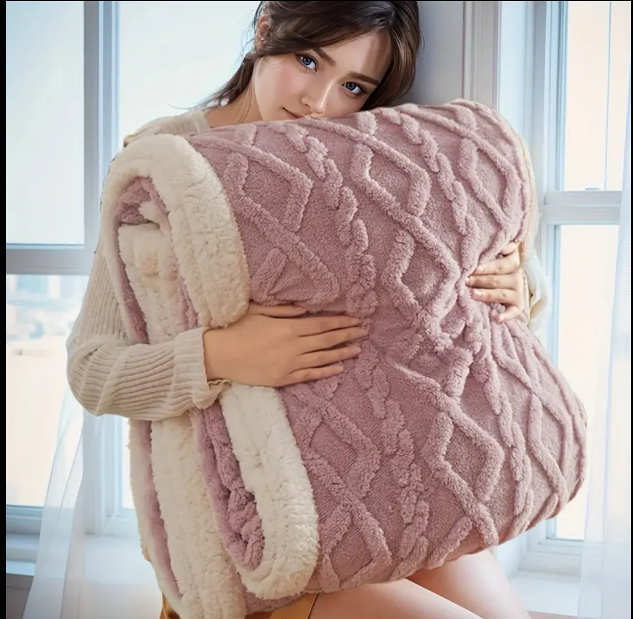 Heavy fleece blanket