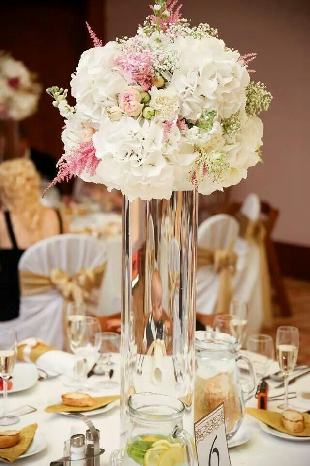 Modern creative clear  glass vase