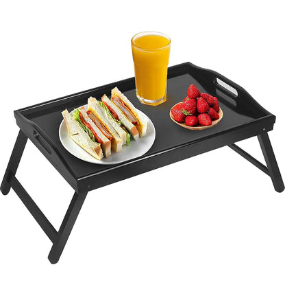 High Quality Black  Foldable Breakfast in Bed Tray