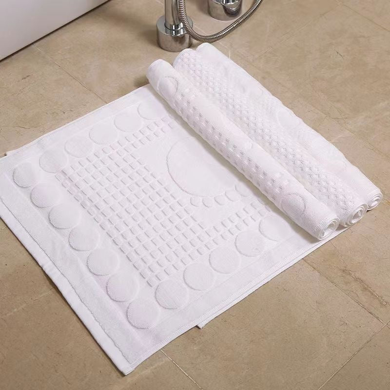 bathmats White cotton material