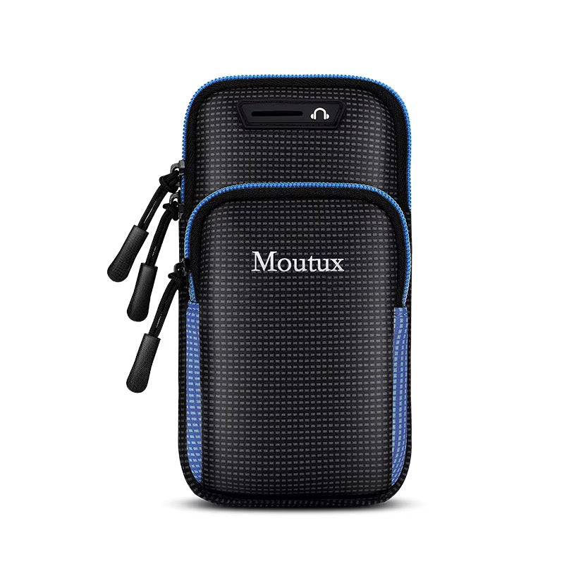 Premium waterproof sports armband phone holder for running, exercise and workouts