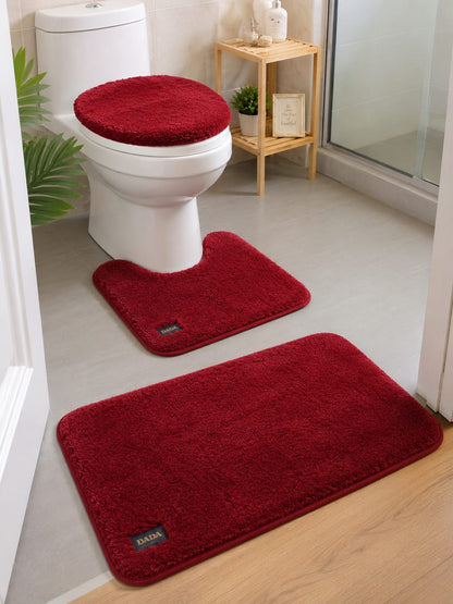 3 Pcs DADA Bathroom mats
