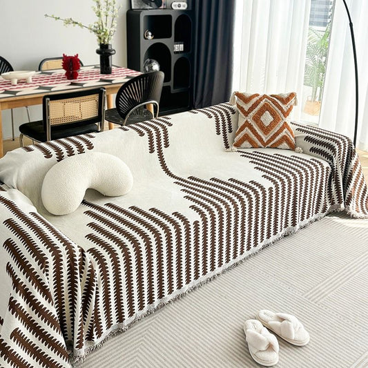 QUALITY CHENILLE COTTON SLIP SOFA COVERS