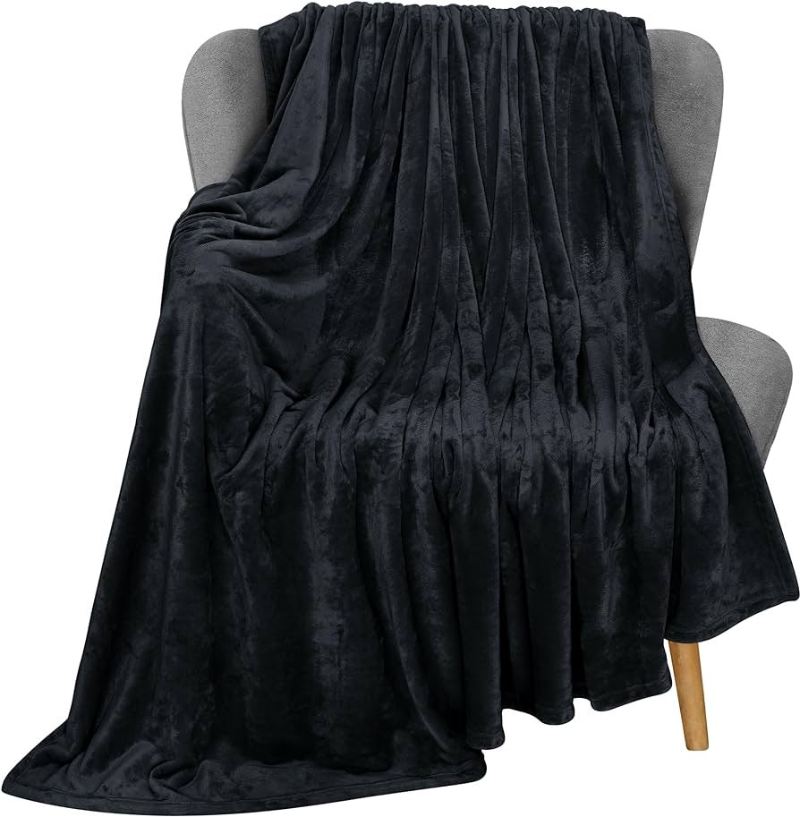 PLAIN CORAL FLEECE THROW BLANKET
