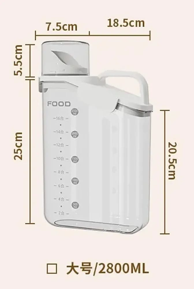 High quality CLEAR Air tight Multi-purpose fresh  food  container