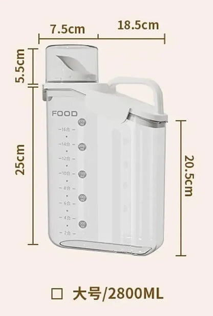 High quality CLEAR Air tight Multi-purpose fresh  food  container
