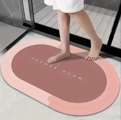 3D super absorbent bathroom mats